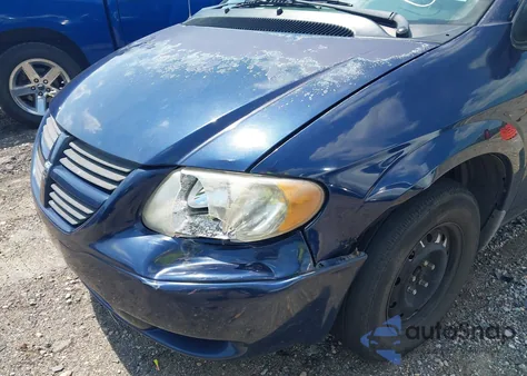 2006 Dodge Grand Caravan Se из США, поврежденный, VIN 1D4GP24E06B649860